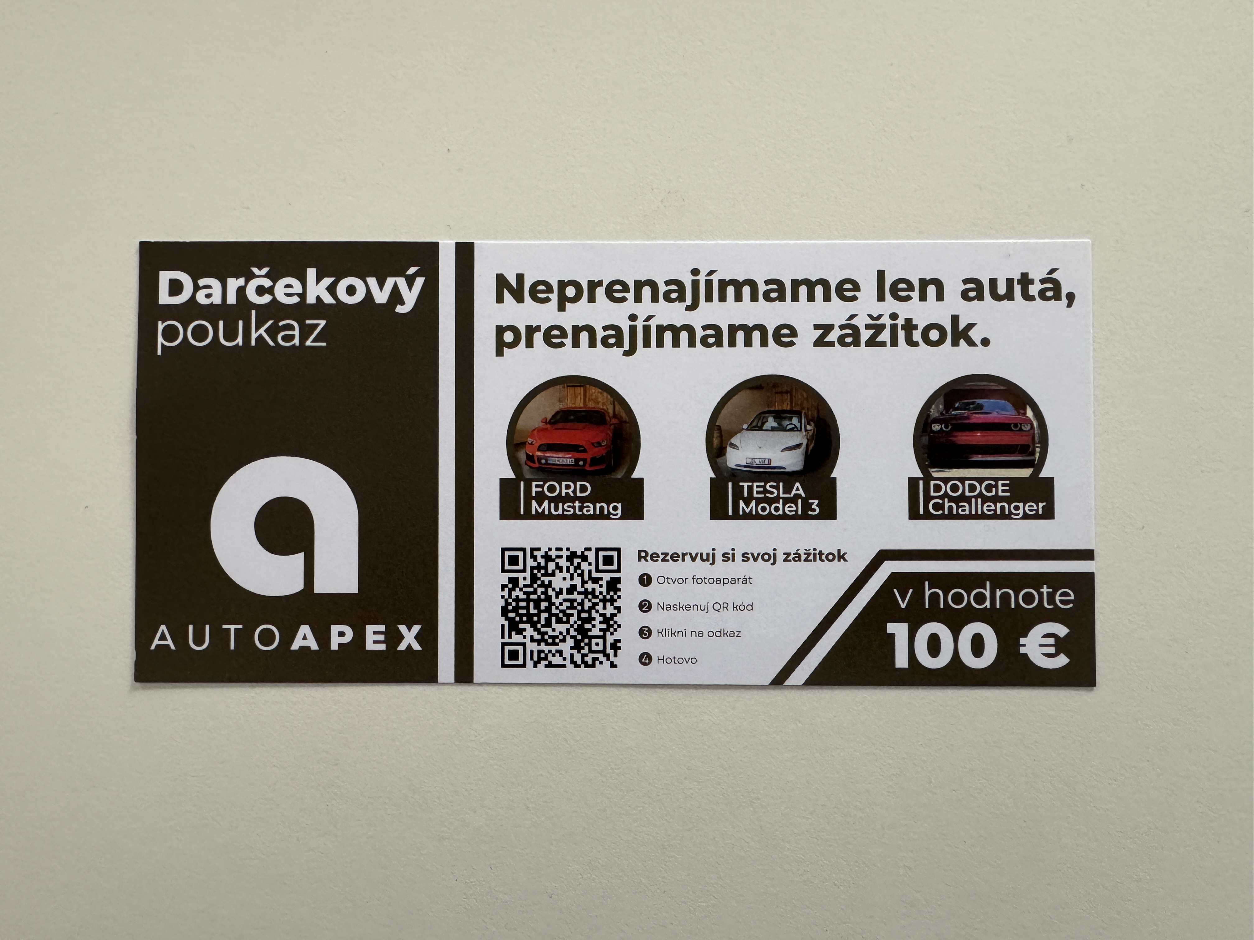 Darčeková poukážka 100 €
