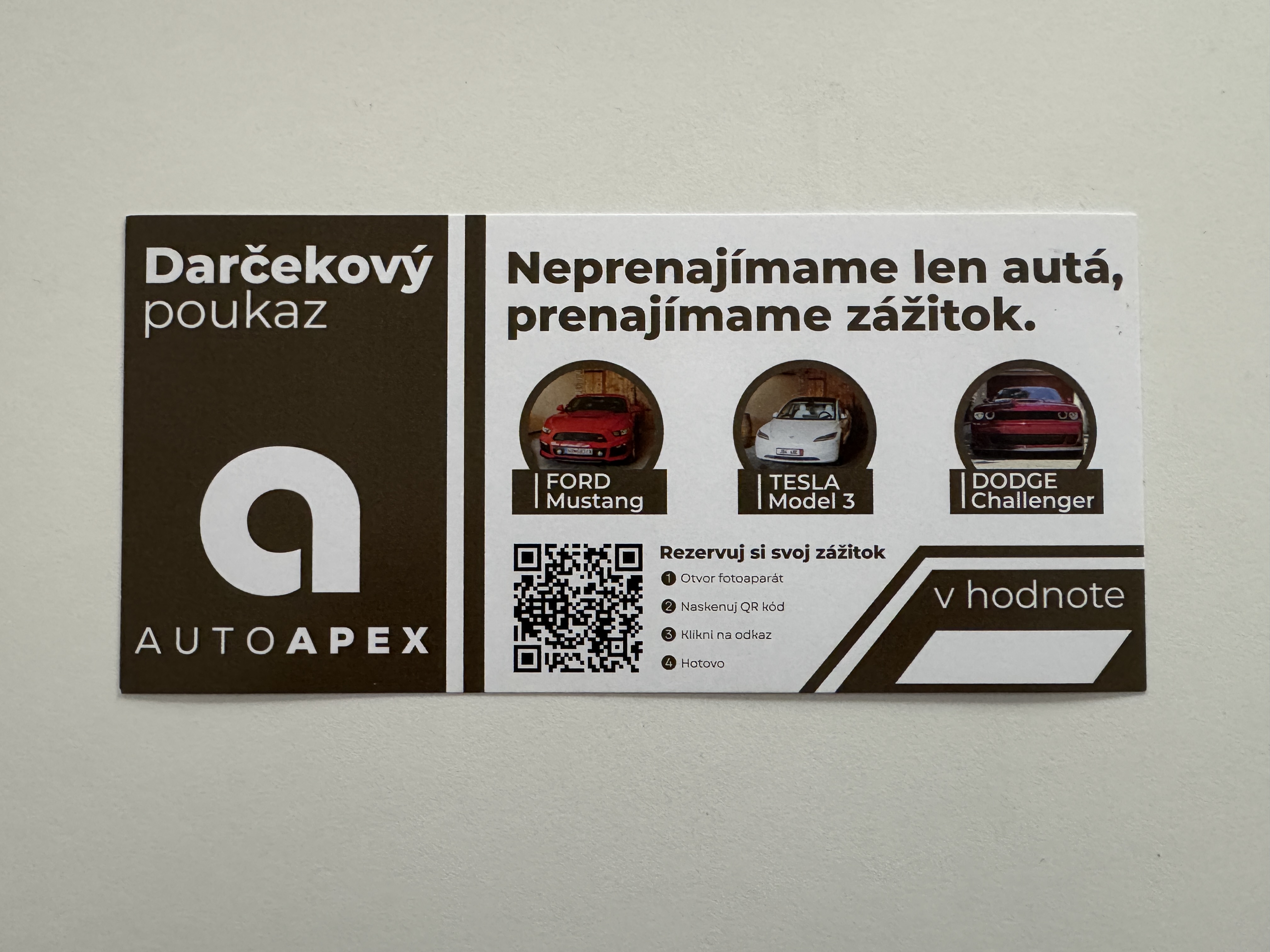 Darčeková poukážka 500 €